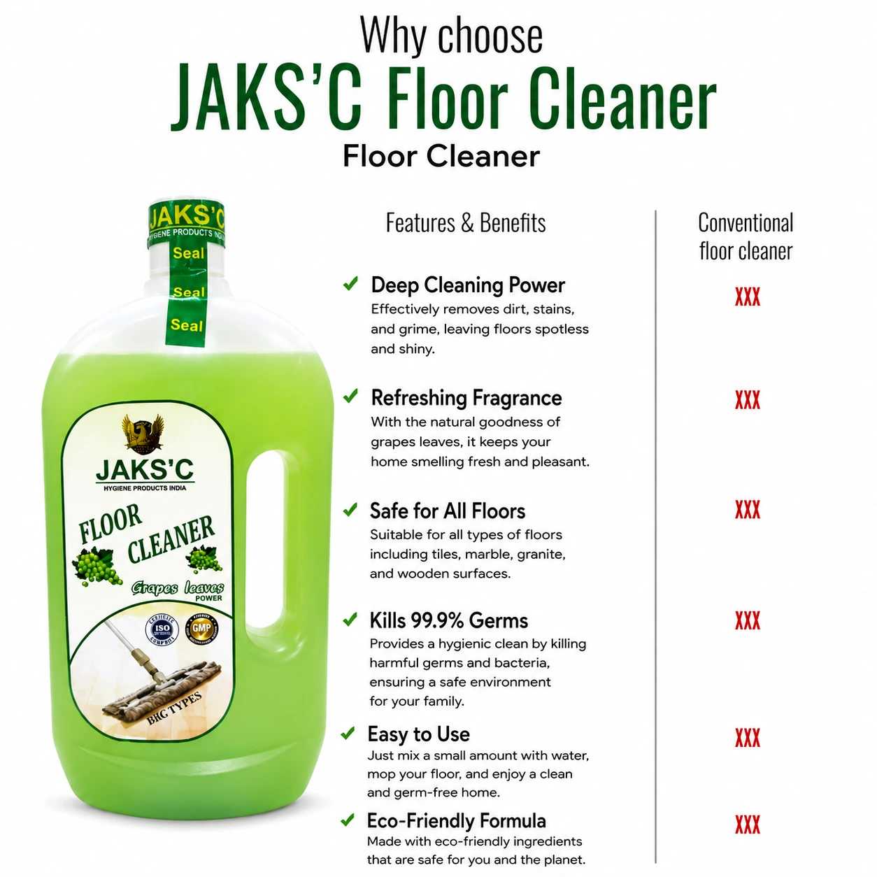 Smart Floor Cleaner – Powerful Germ Killer - Image 2