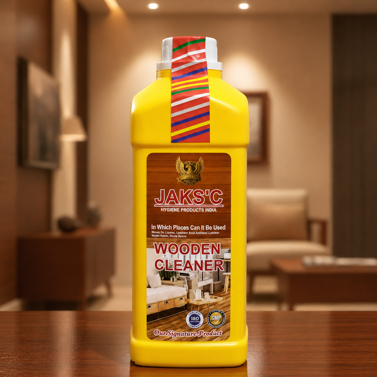 JAKS'C Pro Wooden Cleaner 1L – Advanced Surface Shield