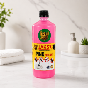 JAKS'C Pink Phenyl 1L – Powerful Floor Cleaner